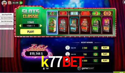 A Popularidade dos Caça-Níqueis no k77bet